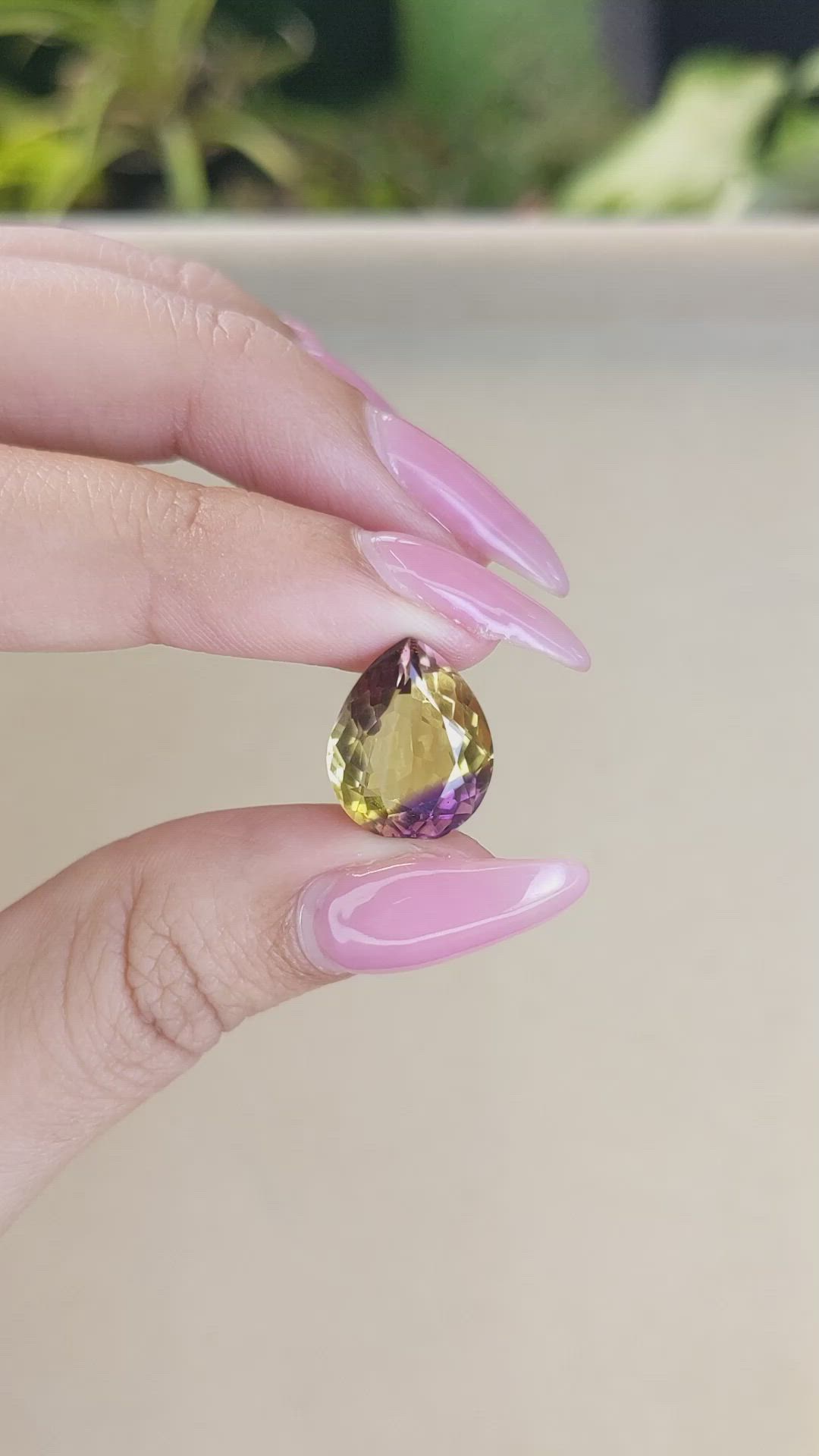 7.21 Ct. Ametrine from Brazil Size Video