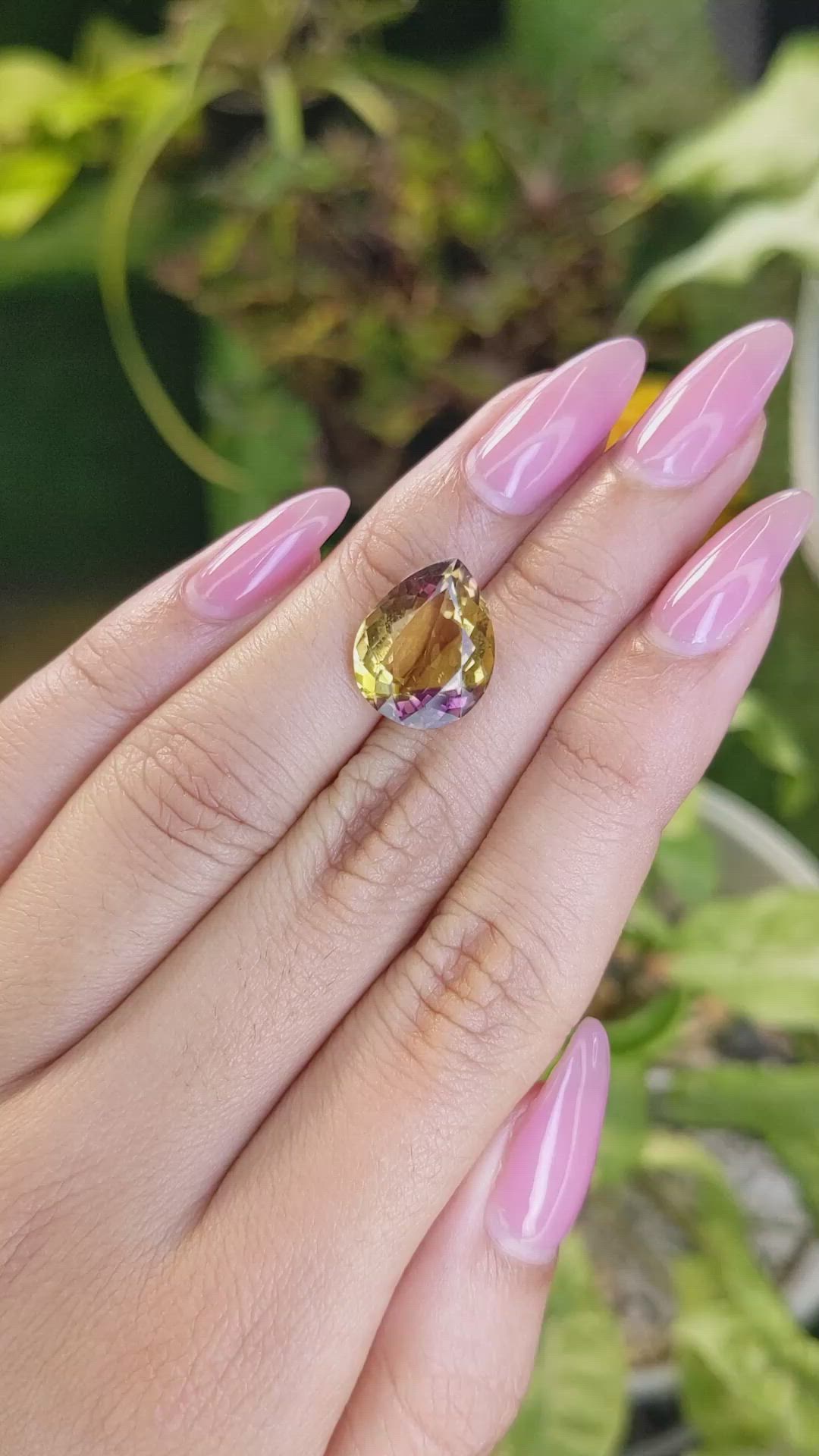 7.21 Ct. Ametrine from Brazil Size Video