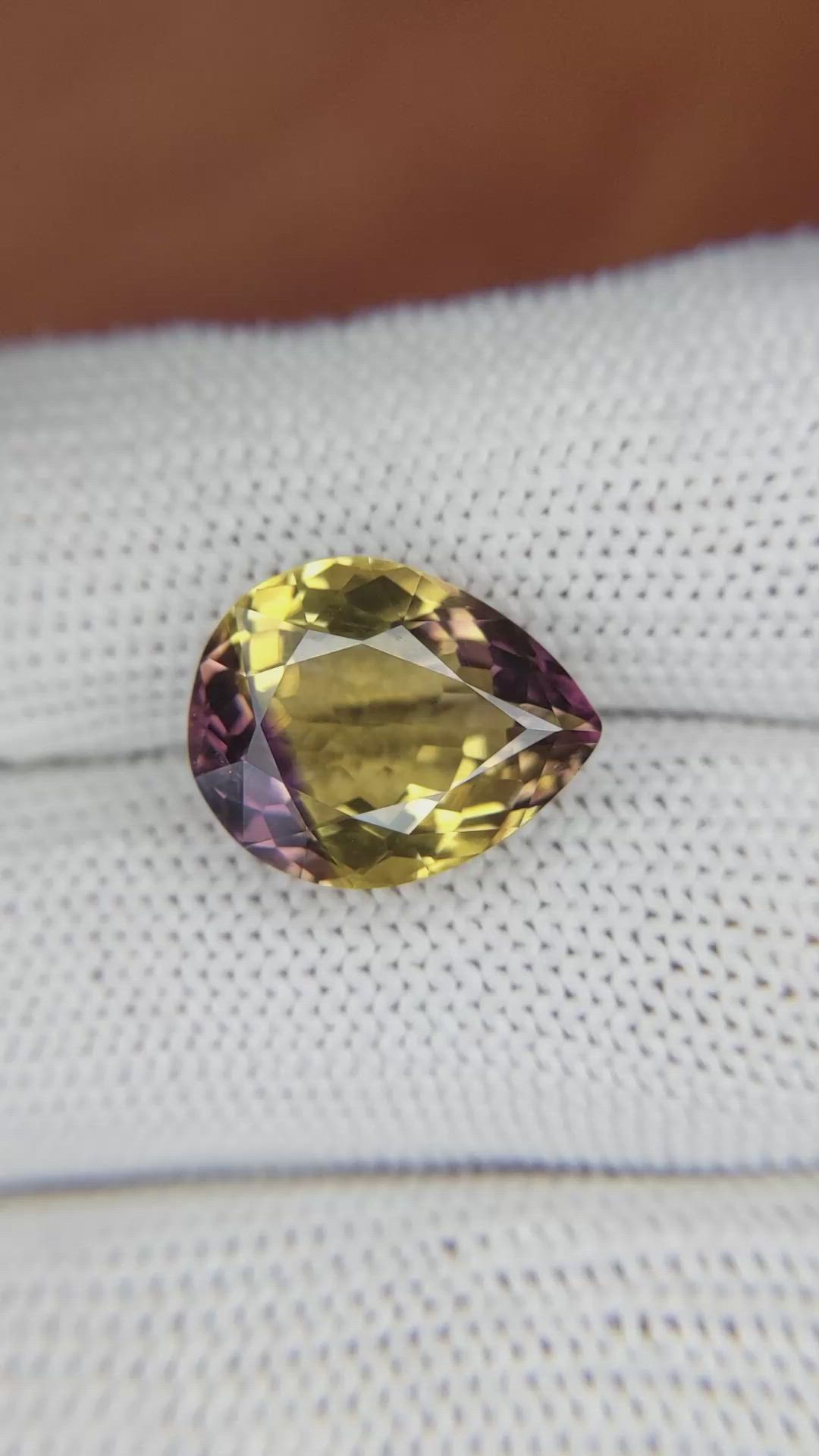 7.21 Ct. Ametrine from Brazil Size Video