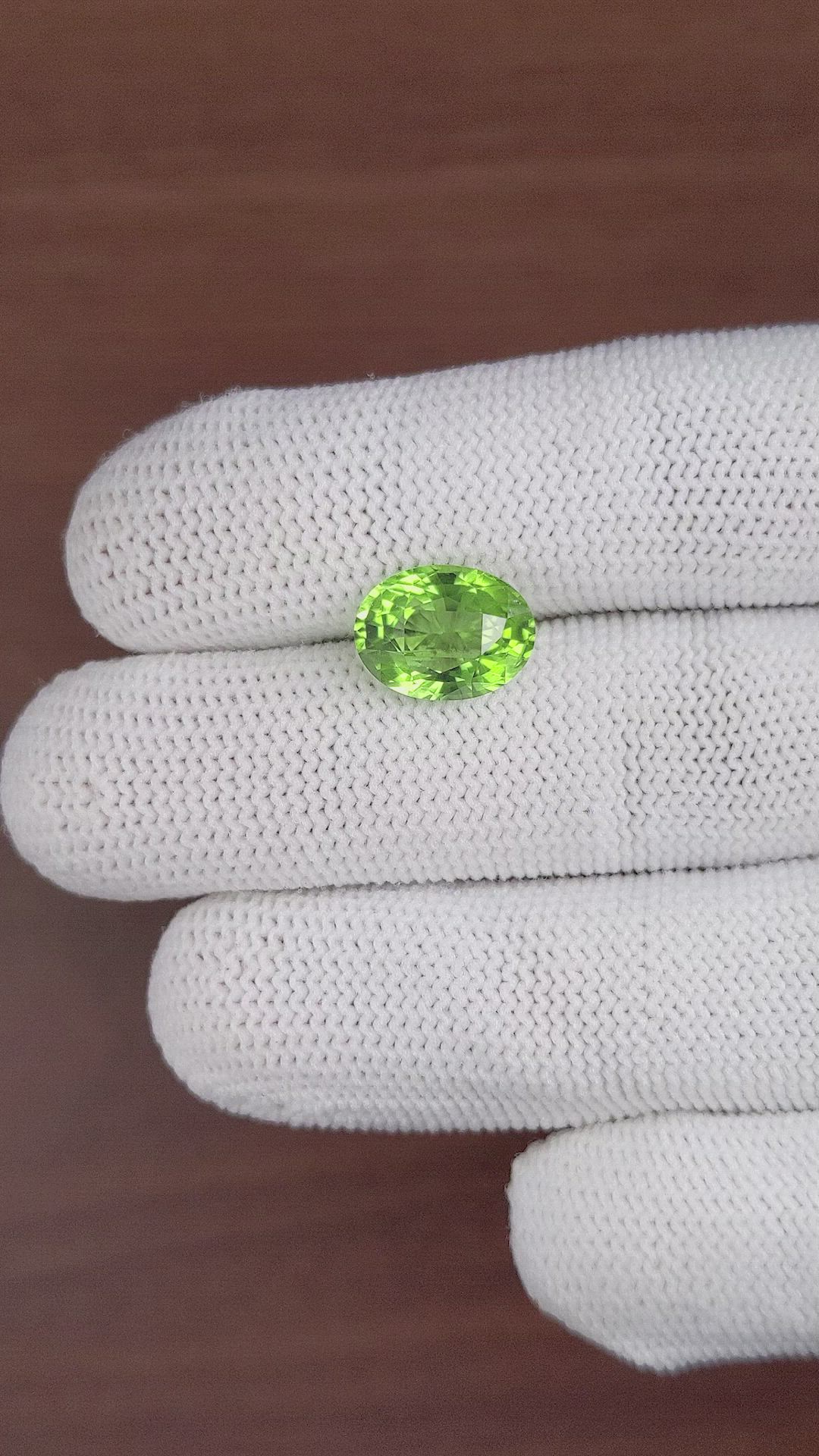 5.05 Ct. Peridot from Tanzania Size Video
