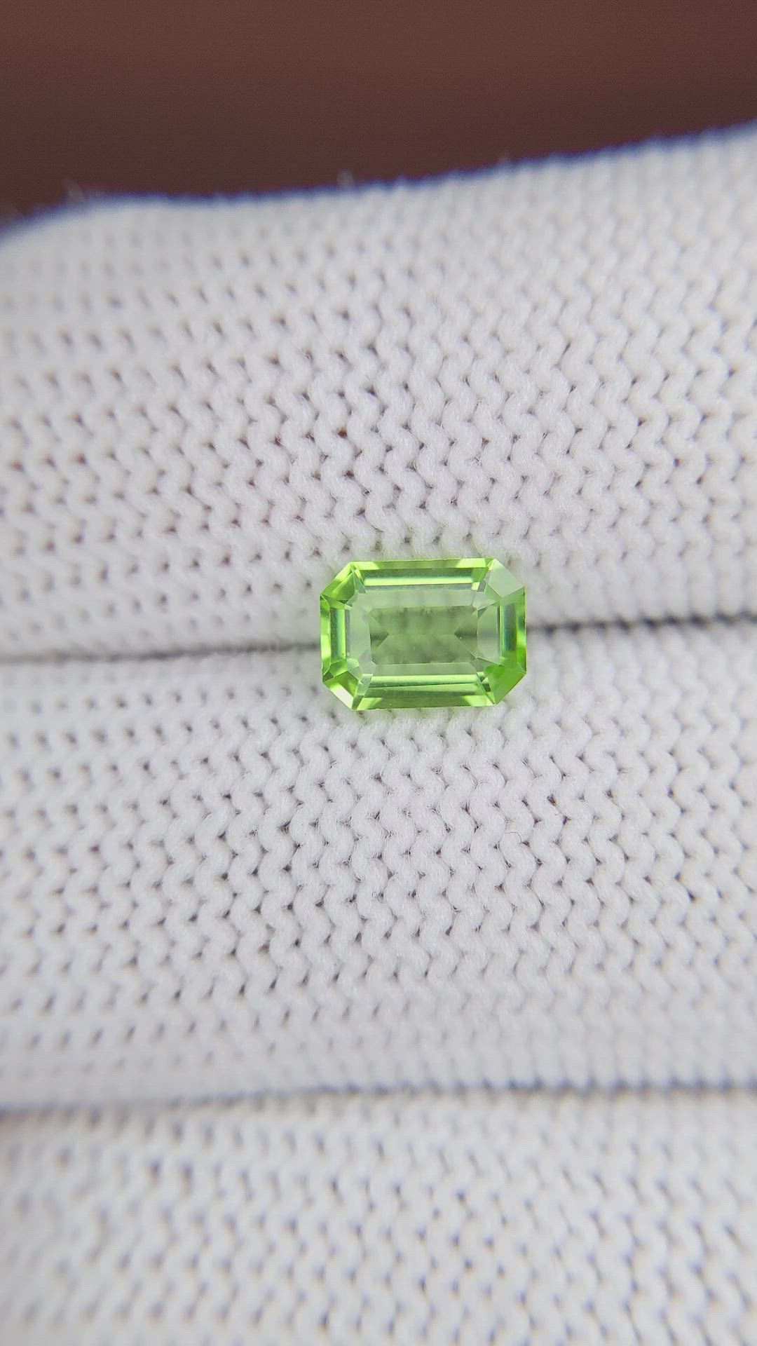 1.32 Ct. Peridot from Tanzania Size Video