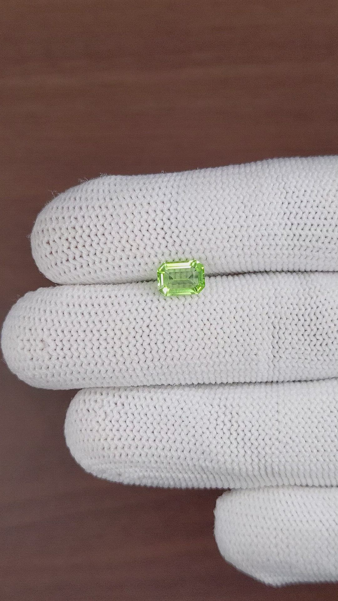 1.32 Ct. Peridot from Tanzania Size Video