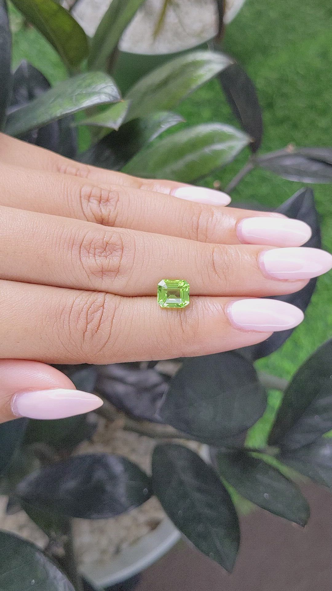 1.91 Ct. Peridot from Tanzania Size Video