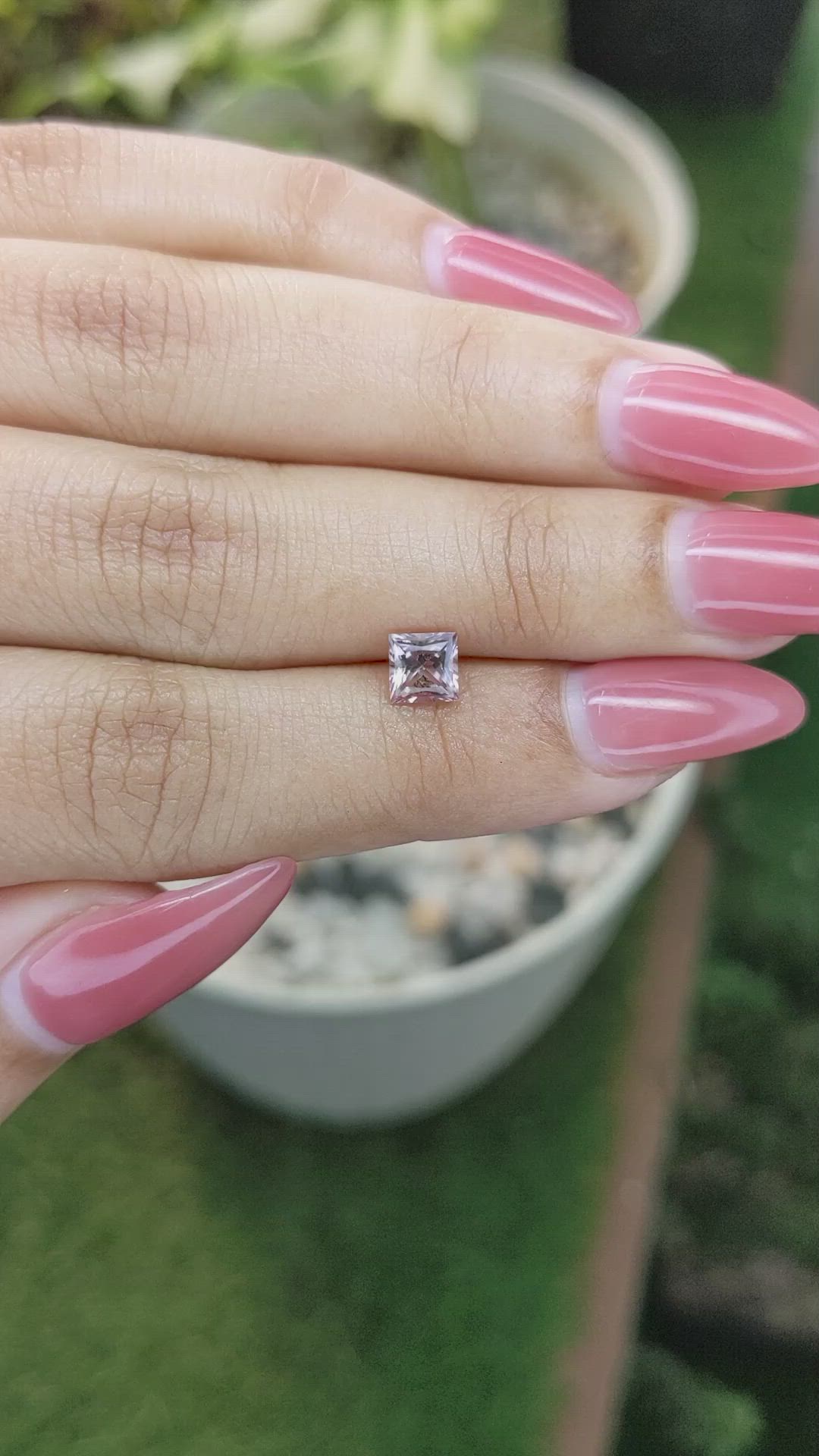 0.70 Ct. Tourmaline from Ceylon (Sri Lanka) Size Video