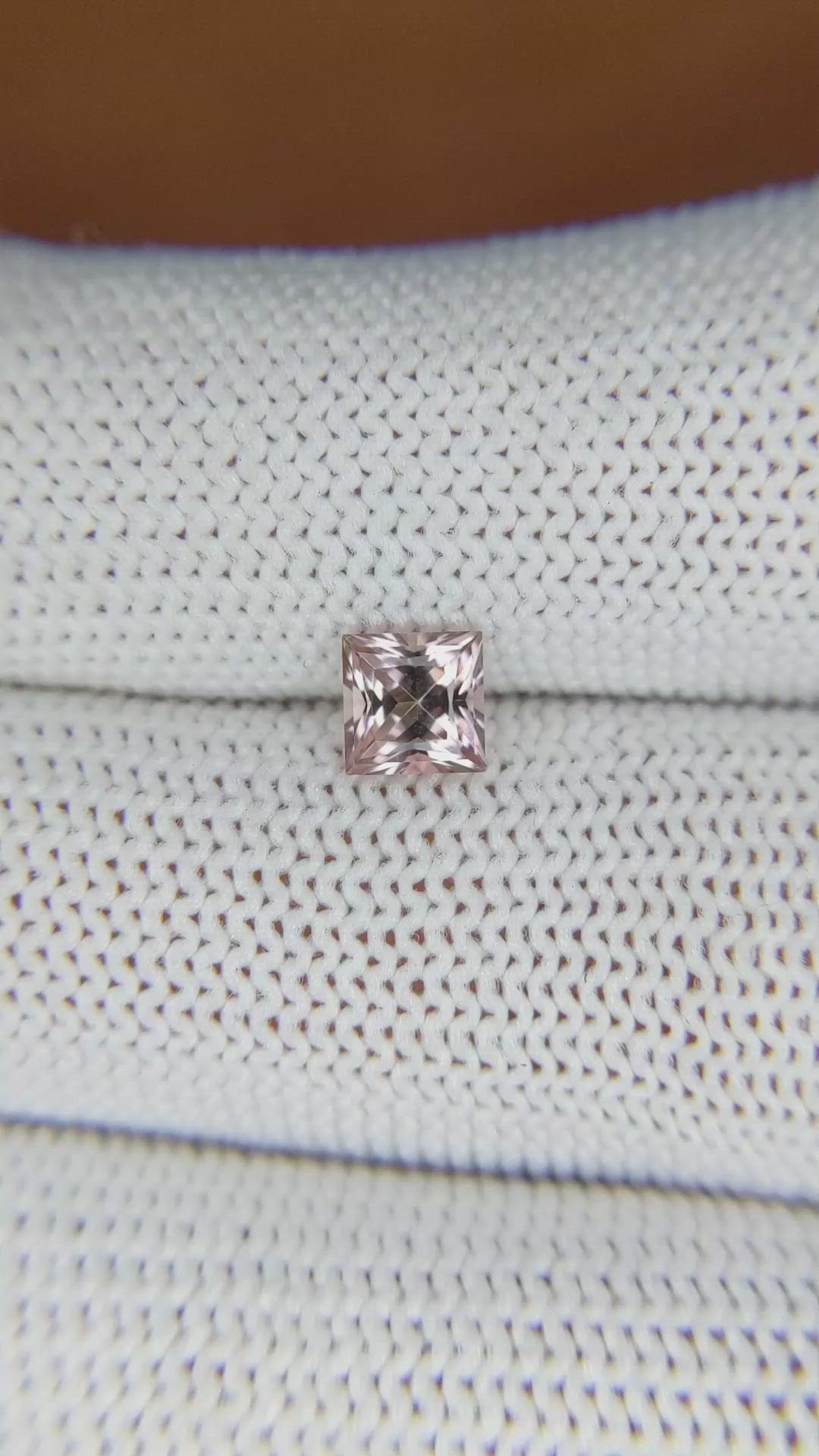 0.70 Ct. Tourmaline from Ceylon (Sri Lanka) Size Video