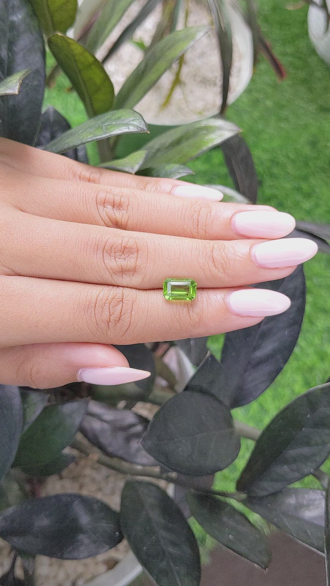 2.69 Ct. Peridot from Tanzania Size Video
