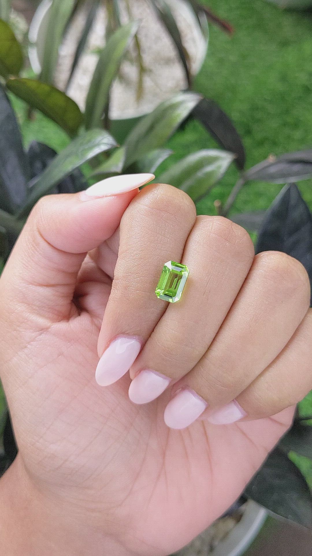 2.69 Ct. Peridot from Tanzania Size Video