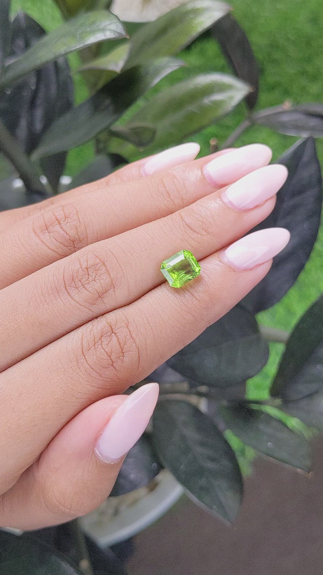 2.61 Ct. Peridot from Tanzania Size Video