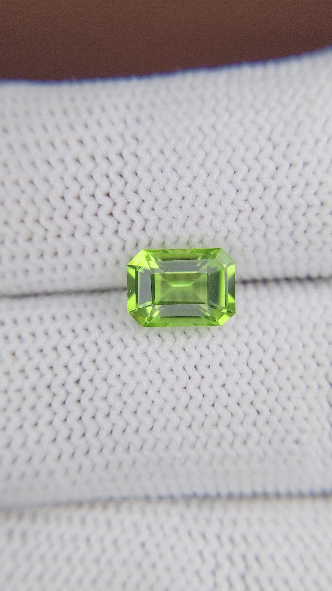 2.11 Ct. Peridot from Tanzania Size Video