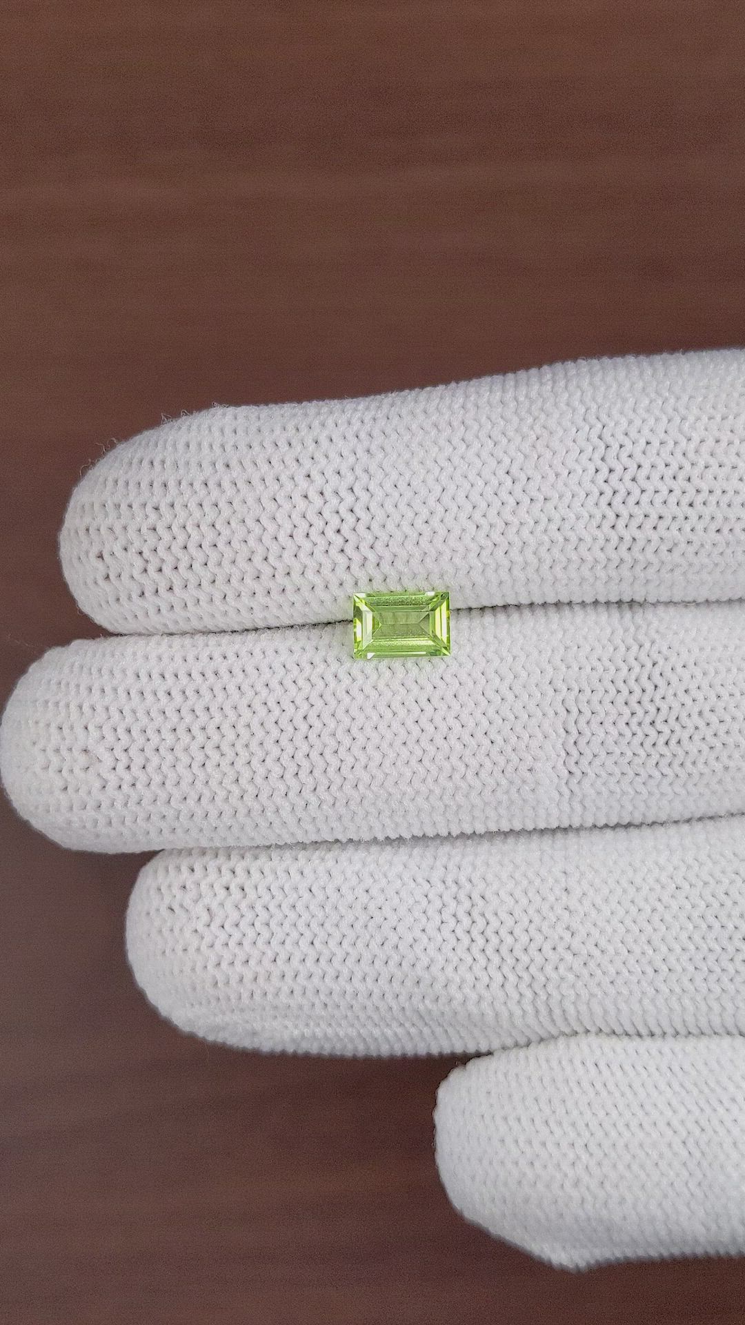 1.06 Ct. Peridot from Tanzania Size Video
