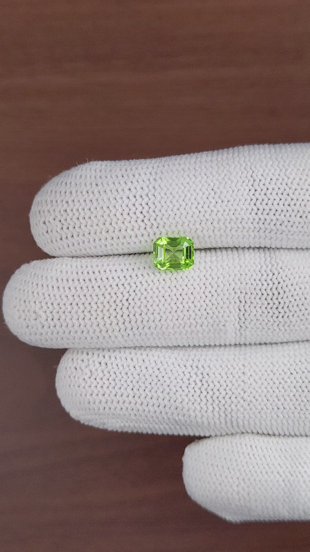 1.64 Ct. Peridot from Tanzania Size Video