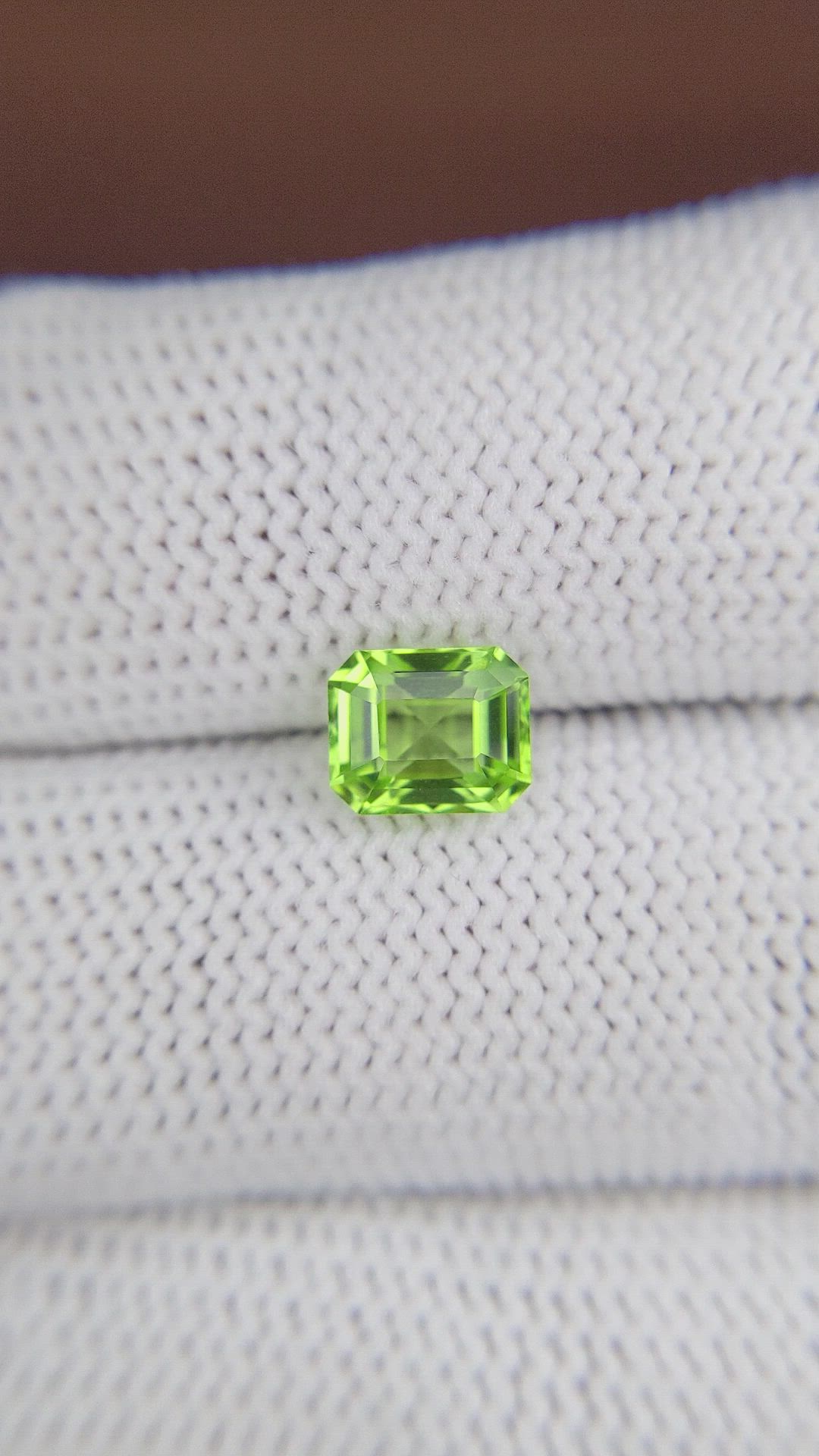 1.64 Ct. Peridot from Tanzania Size Video