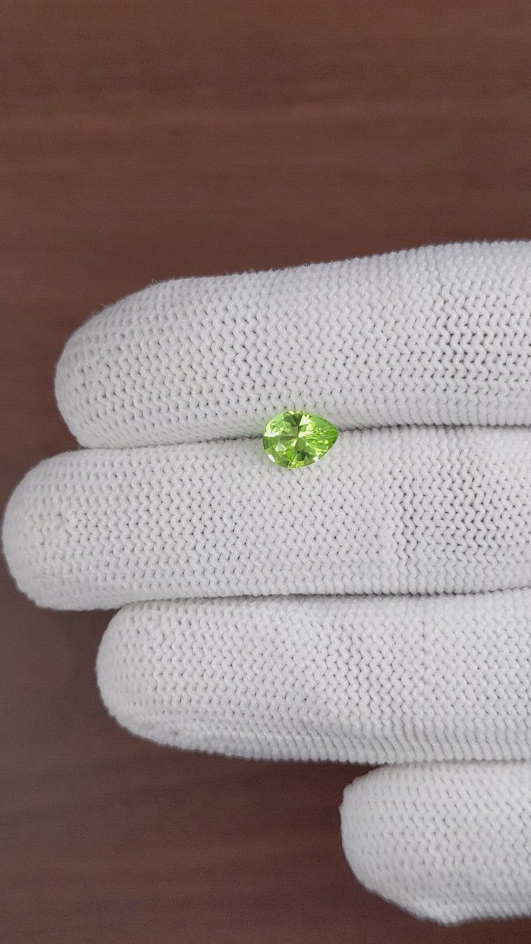 1.18 Ct. Peridot from Tanzania Size Video