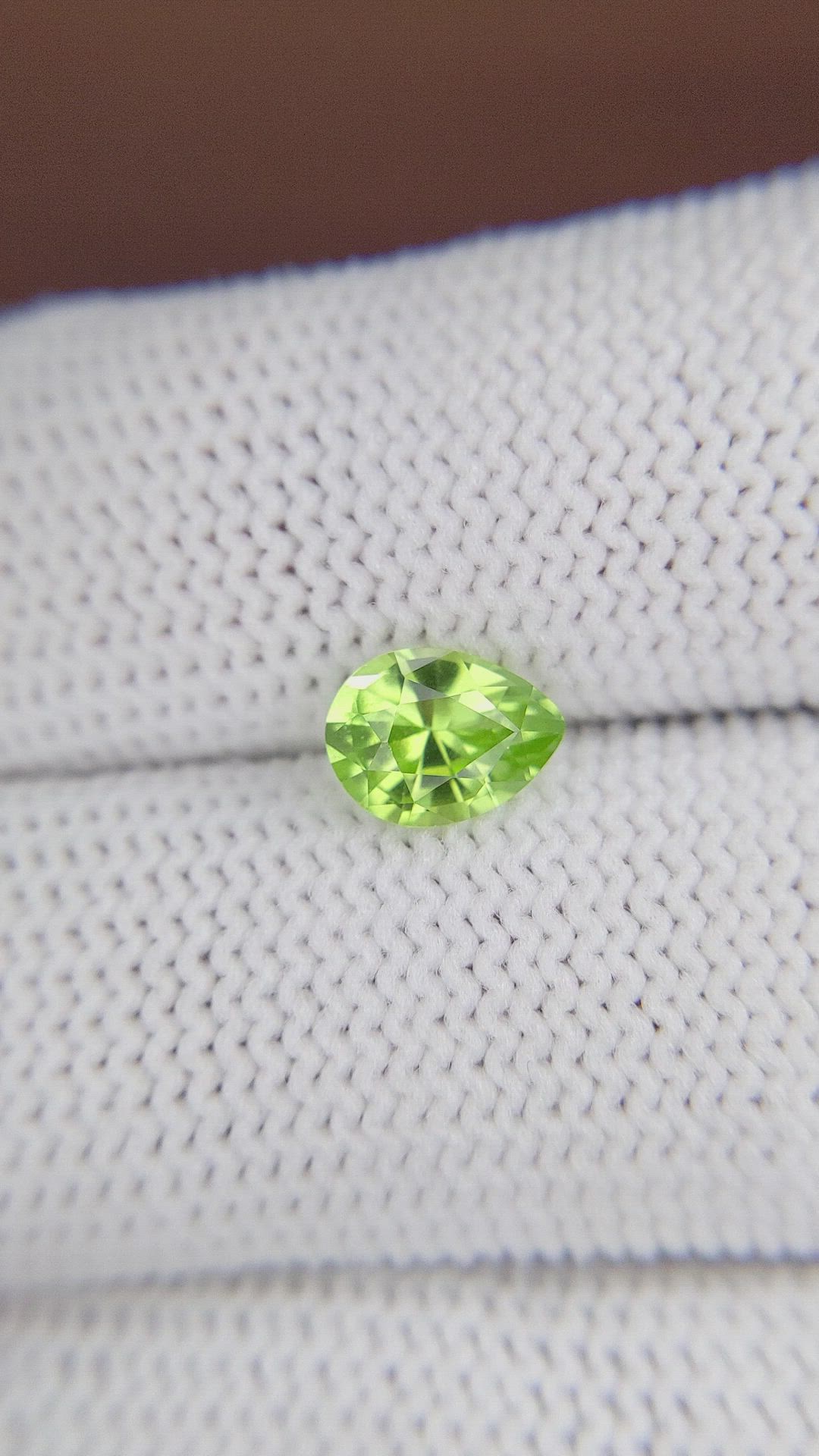 1.18 Ct. Peridot from Tanzania Size Video