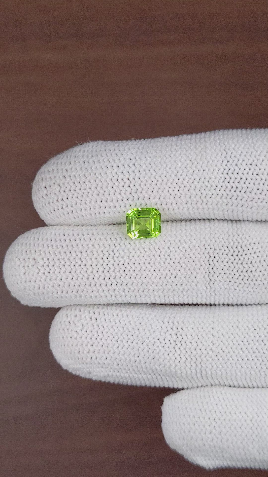 1.59 Ct. Peridot from Tanzania Size Video