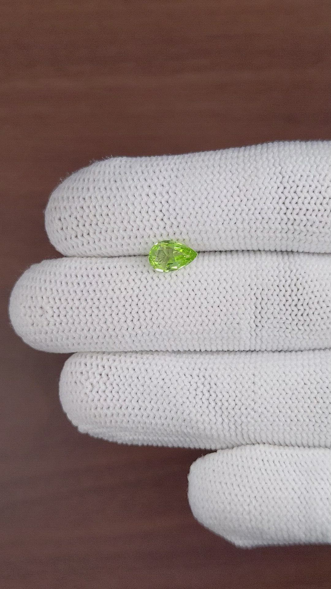 1.02 Ct. Peridot from Tanzania Size Video