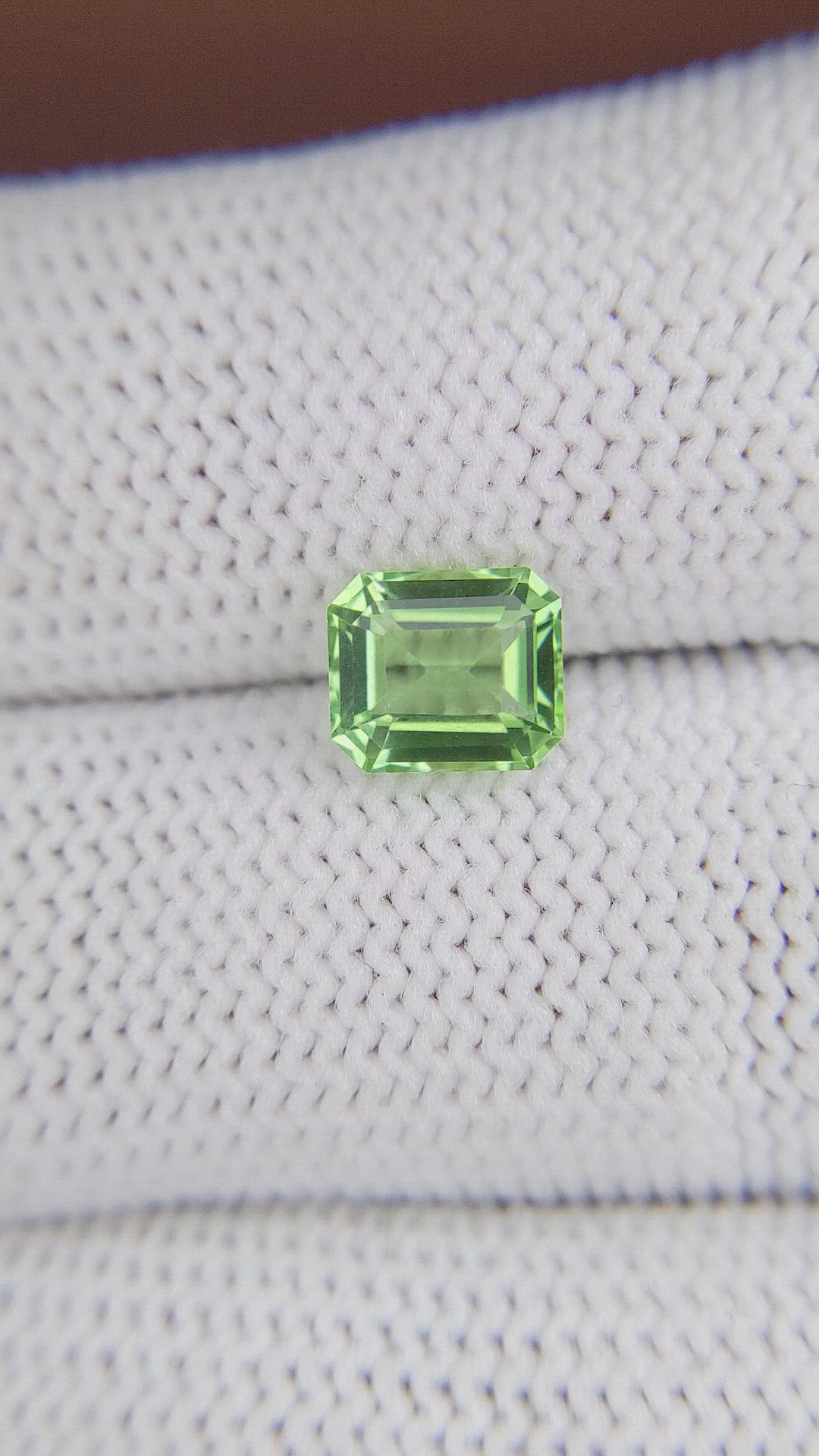 1.52 Ct. Peridot from Tanzania Size Video