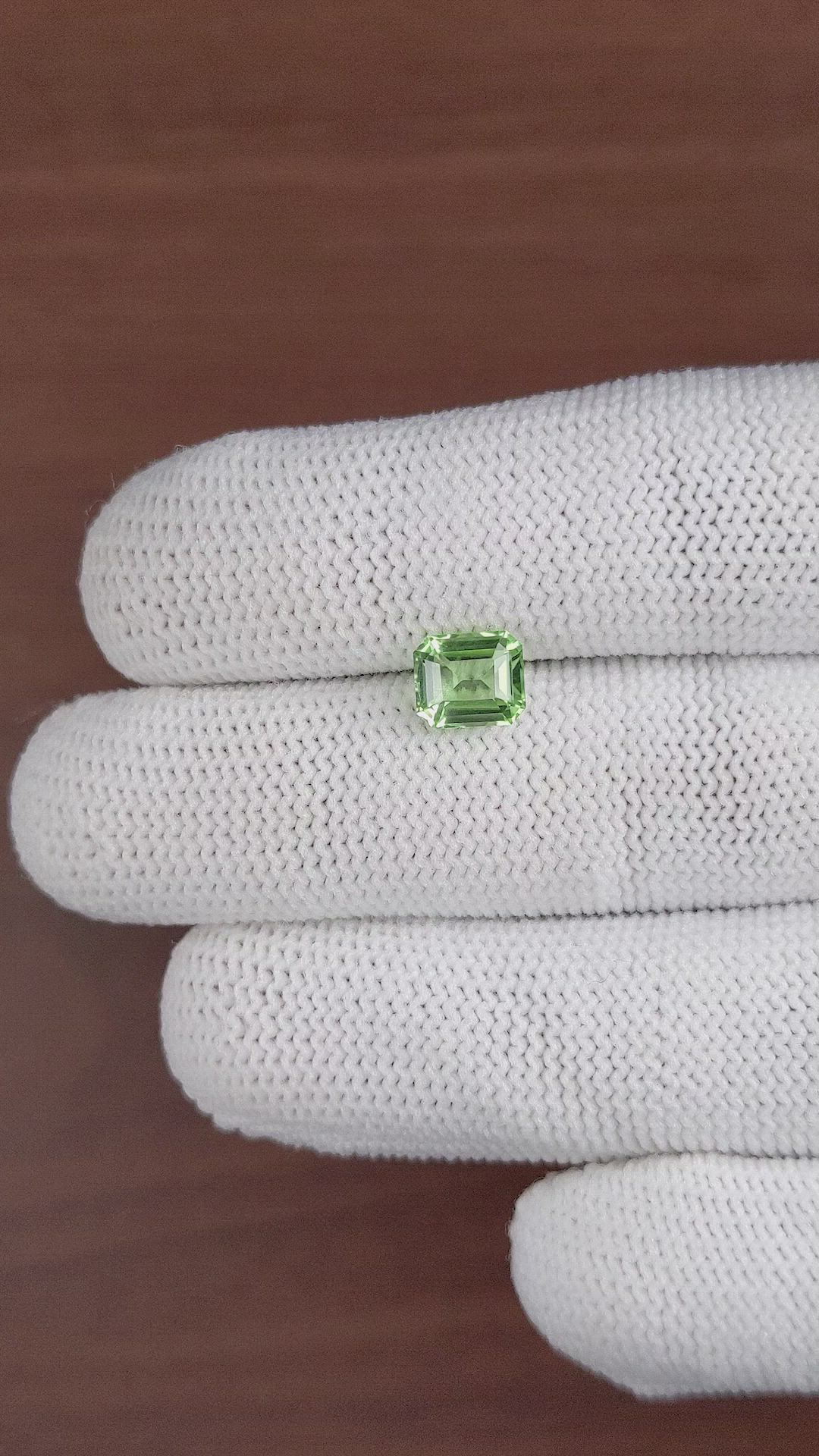 1.52 Ct. Peridot from Tanzania Size Video