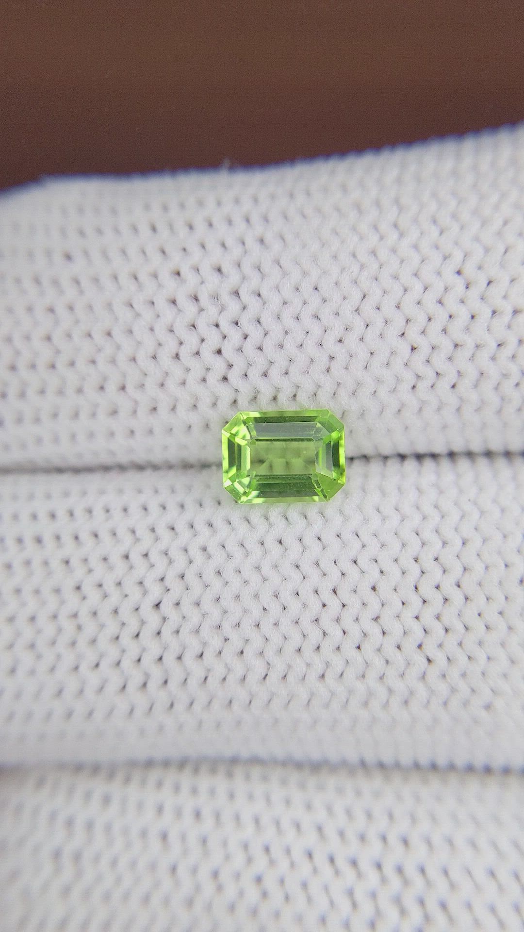 1.08 Ct. Peridot from Tanzania Size Video