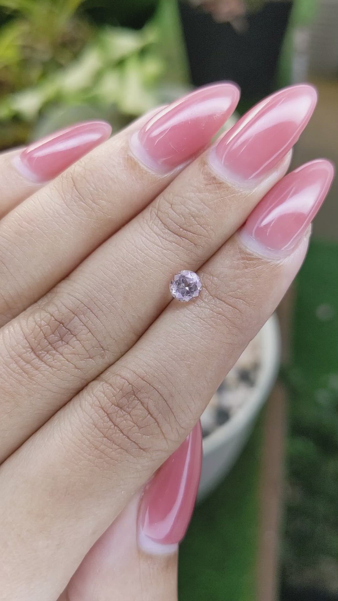 0.52 Ct. Tourmaline from Ceylon (Sri Lanka) Size Video