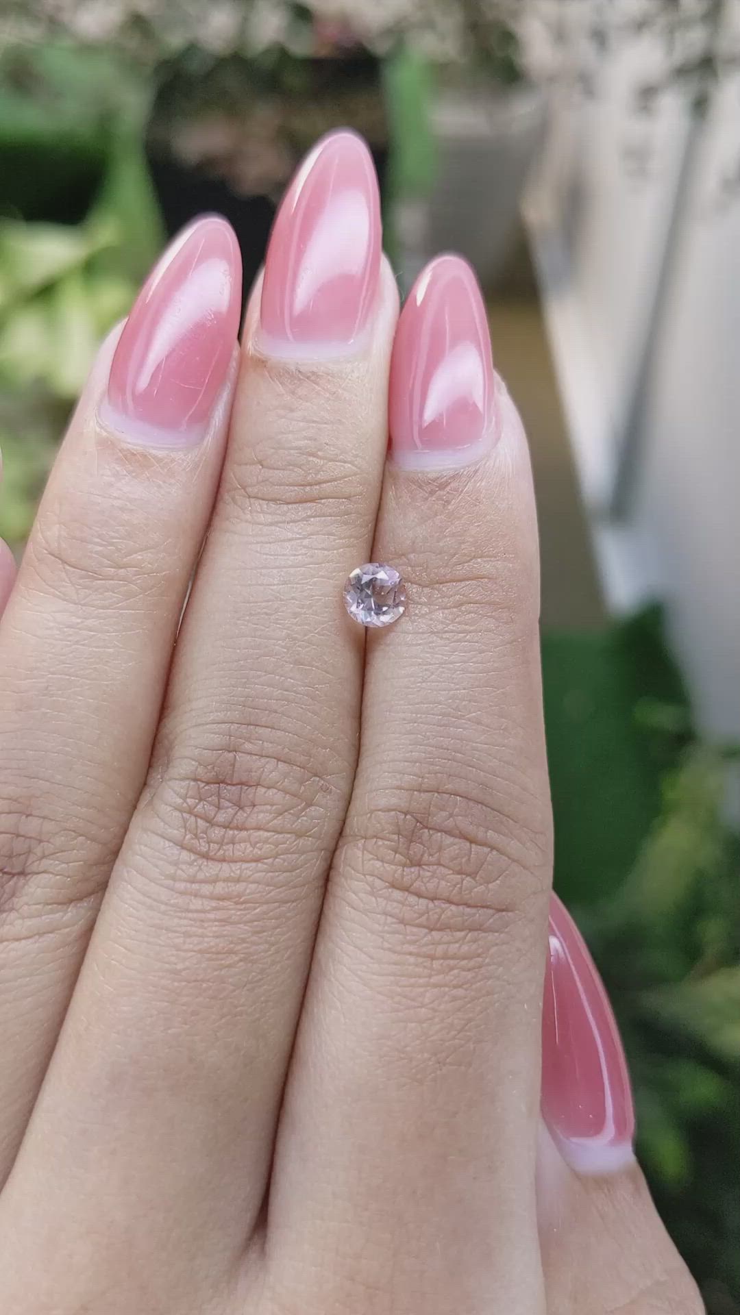 0.52 Ct. Tourmaline from Ceylon (Sri Lanka) Size Video