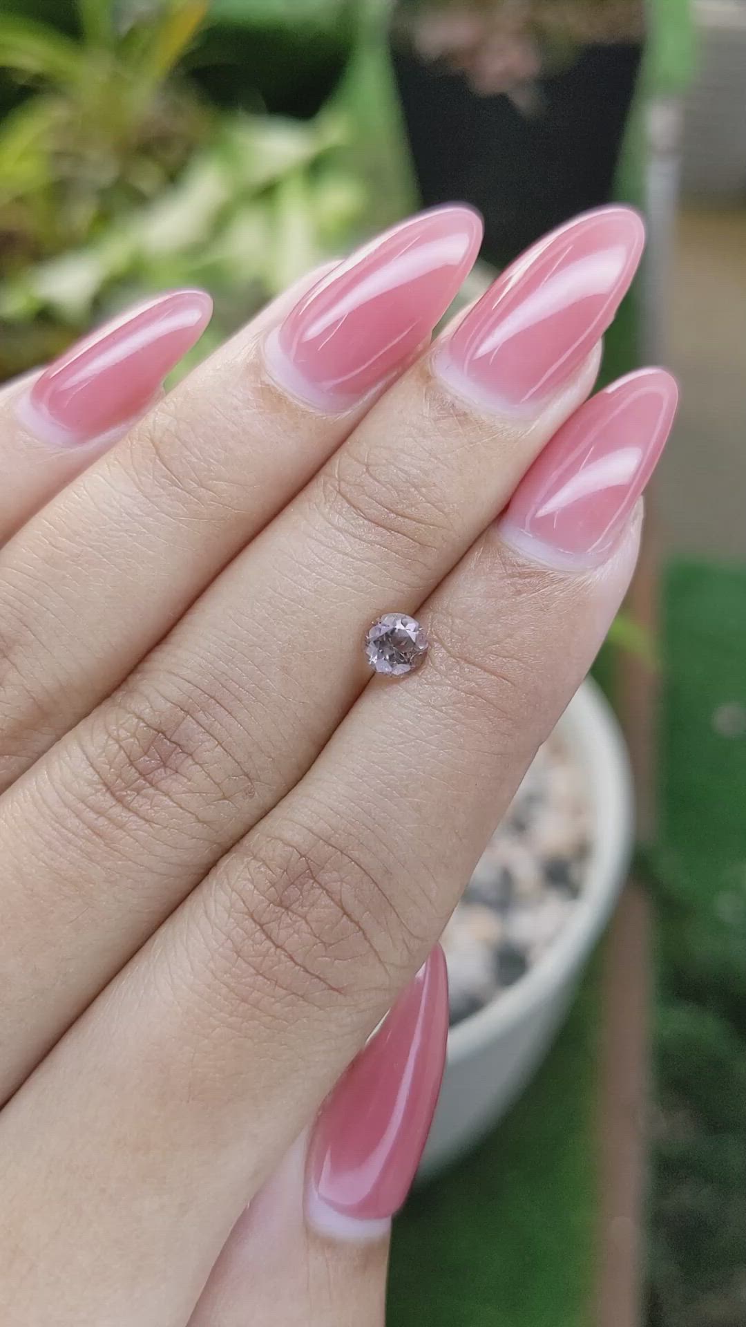 0.52 Ct. Tourmaline from Ceylon (Sri Lanka) Size Video