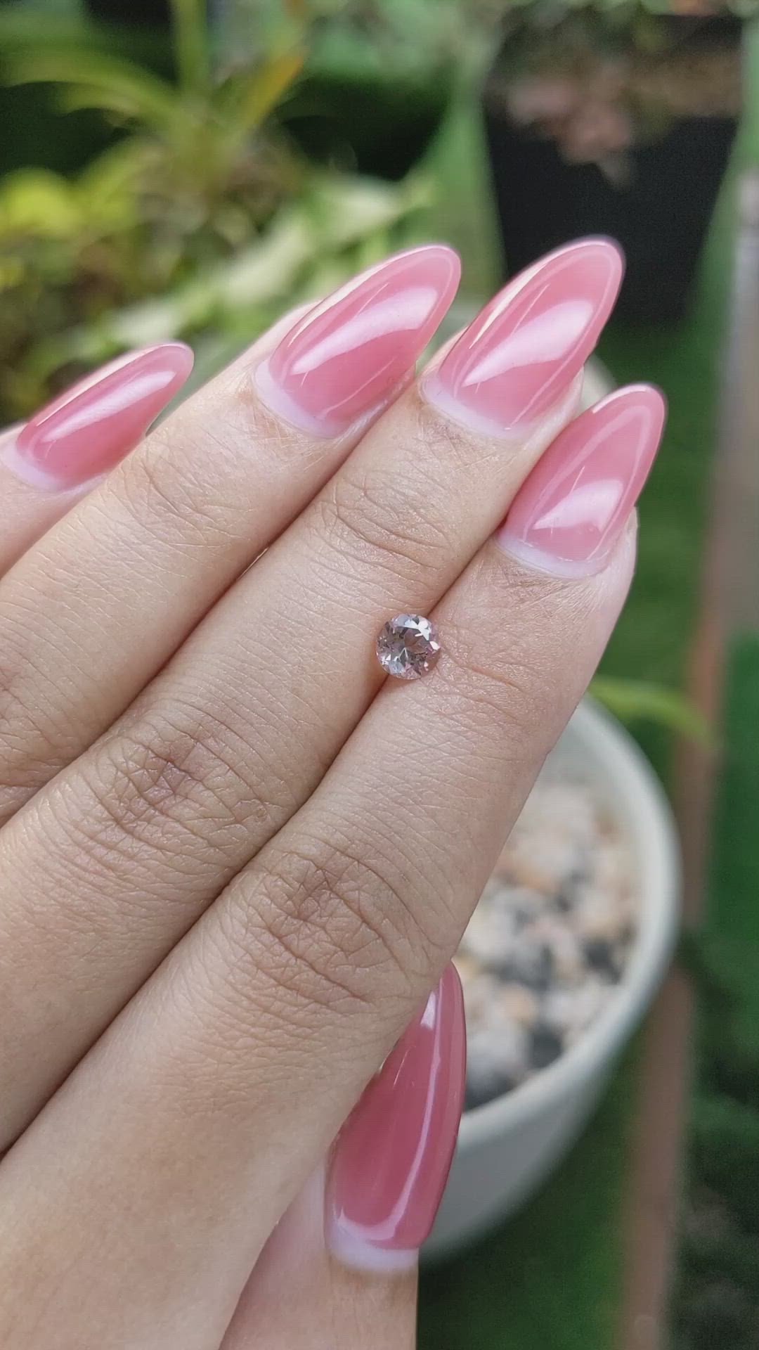0.49 Ct. Tourmaline from Ceylon (Sri Lanka) Size Video