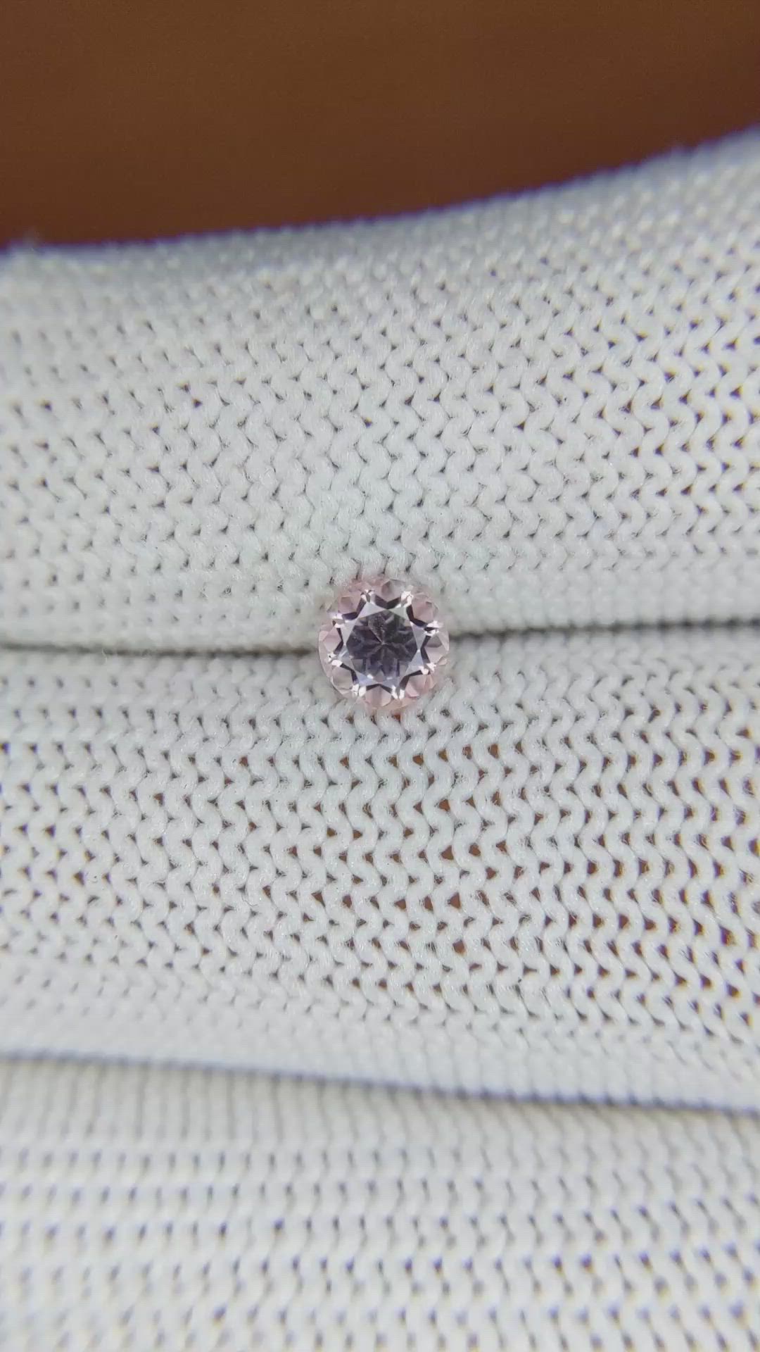 0.49 Ct. Tourmaline from Ceylon (Sri Lanka) Size Video