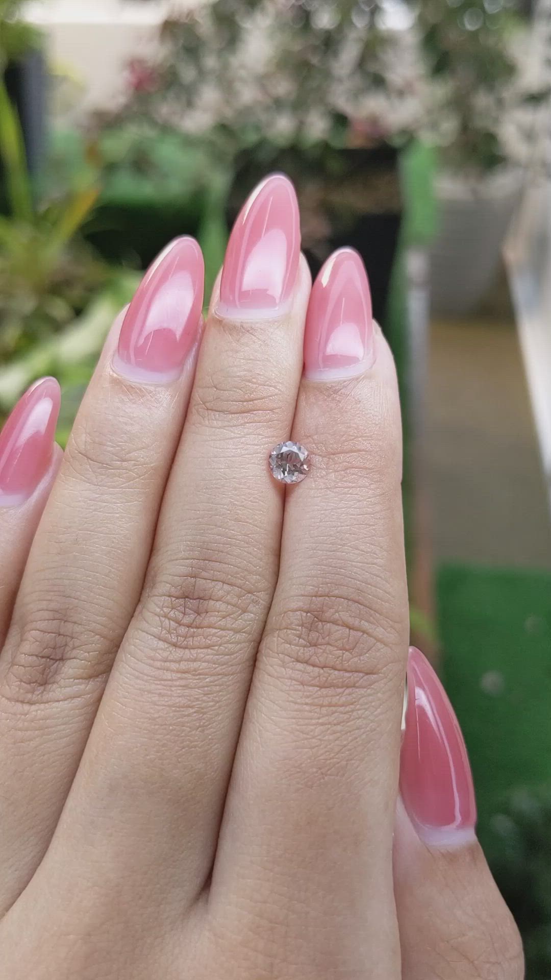 0.49 Ct. Tourmaline from Ceylon (Sri Lanka) Size Video