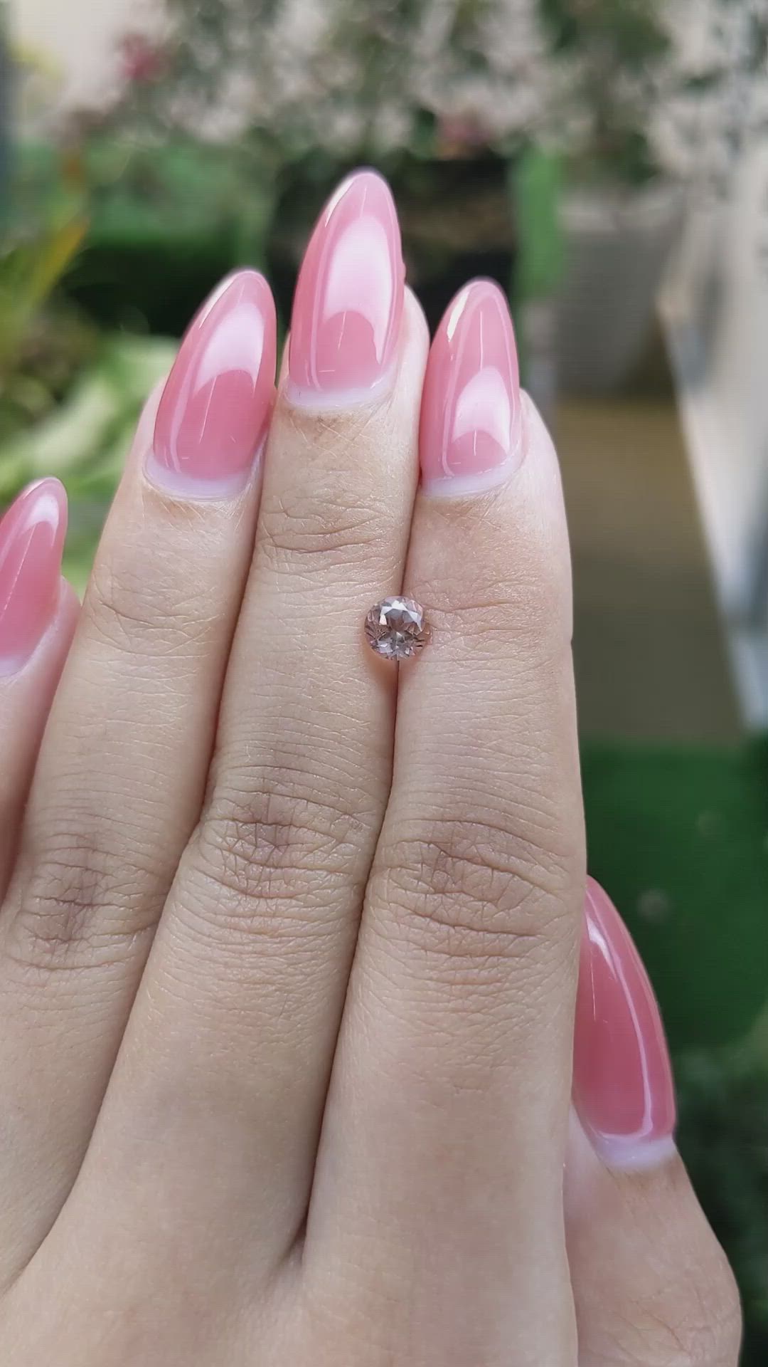 0.60 Ct. Tourmaline from Ceylon (Sri Lanka) Size Video