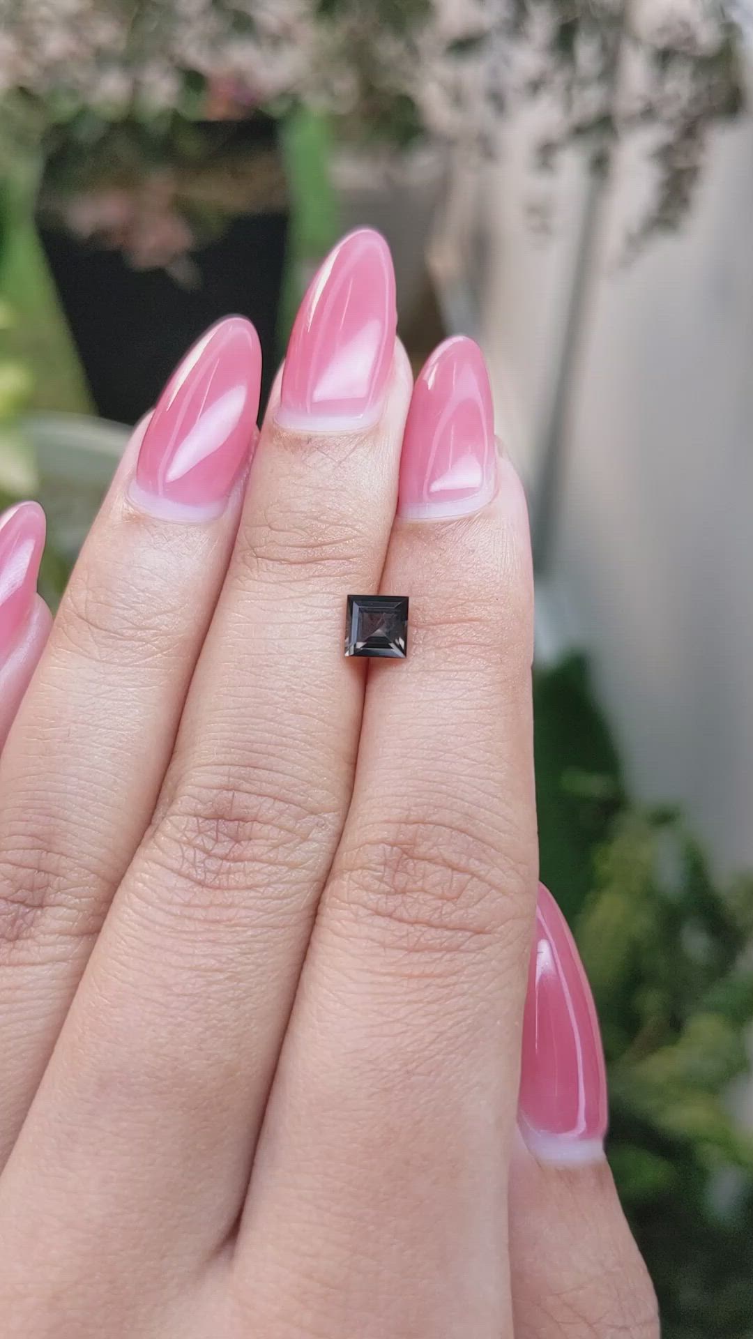 0.76 Ct. Tourmaline from Ceylon (Sri Lanka) Size Video