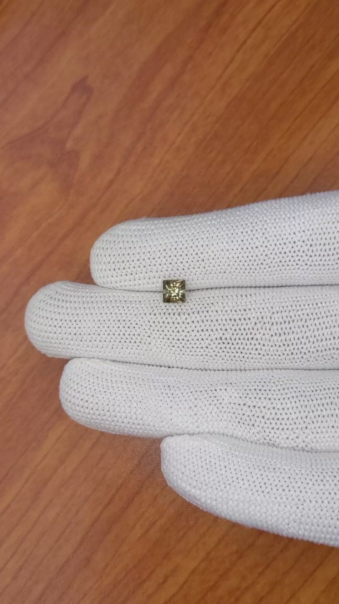 0.61 Ct. Tourmaline from Ceylon (Sri Lanka) Size Video