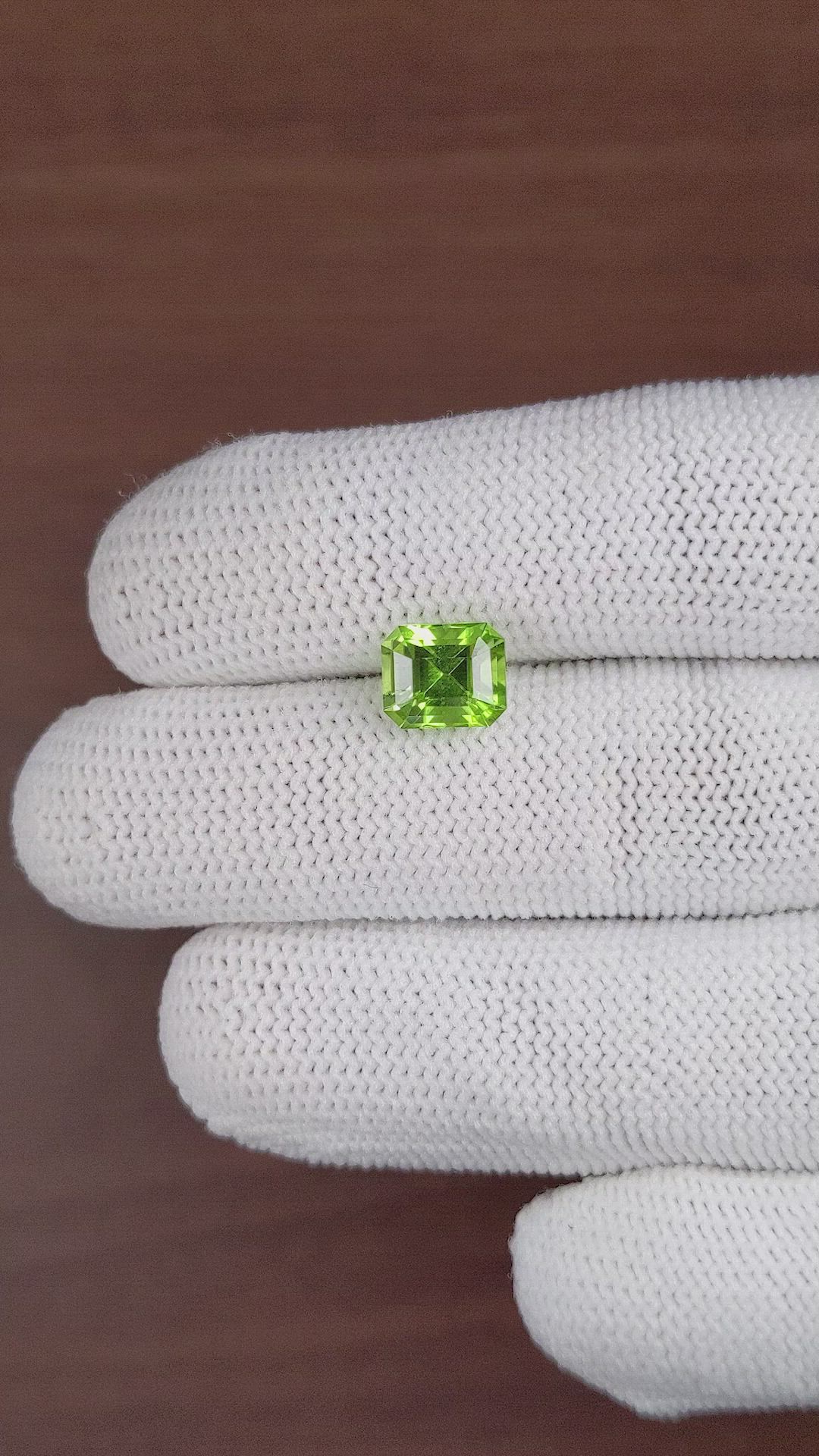 2.68 Ct. Peridot from Tanzania Size Video