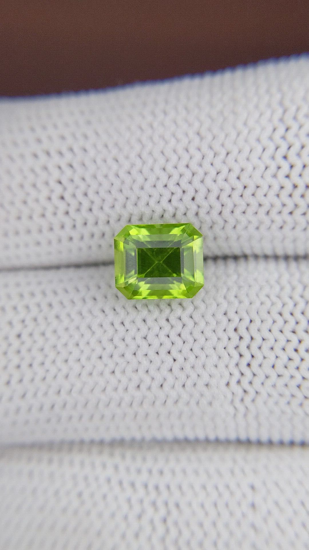 2.68 Ct. Peridot from Tanzania Size Video