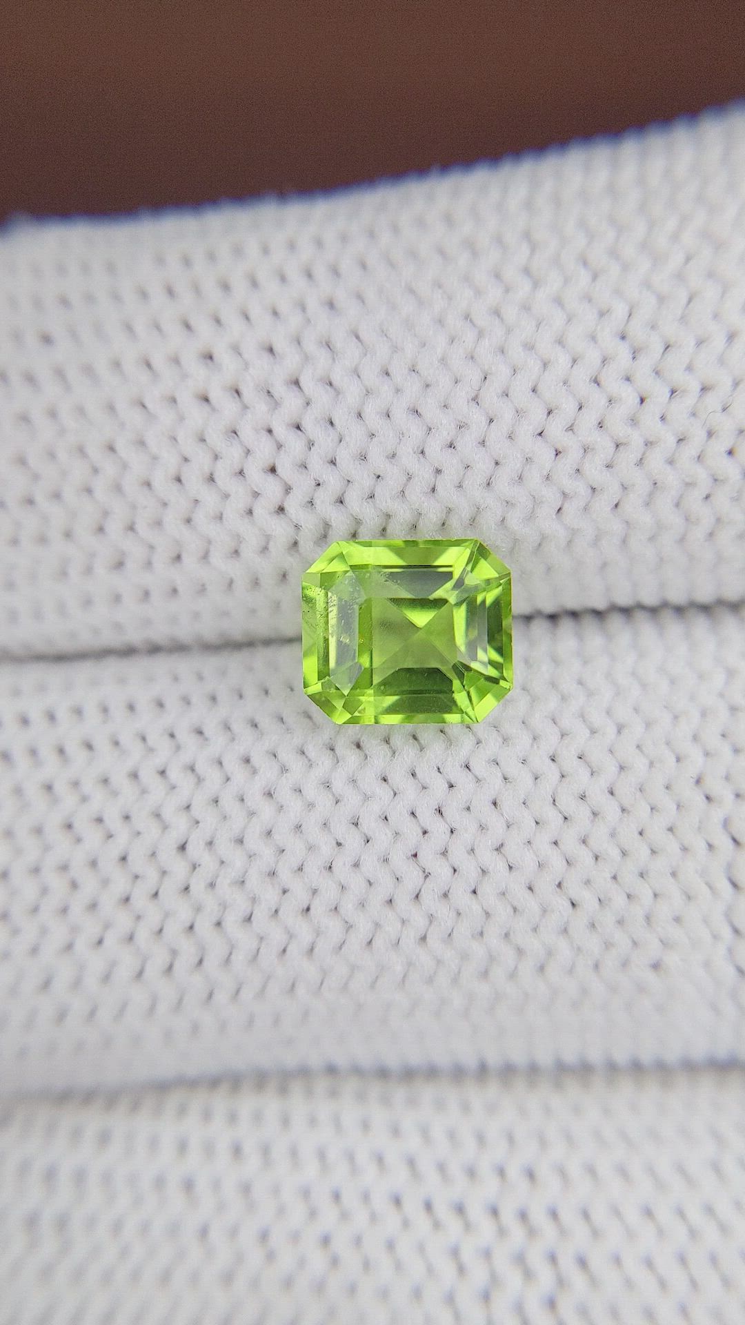 2.18 Ct. Peridot from Tanzania Size Video