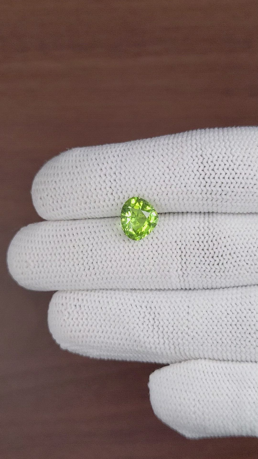 2.76 Ct. Peridot from Tanzania Size Video
