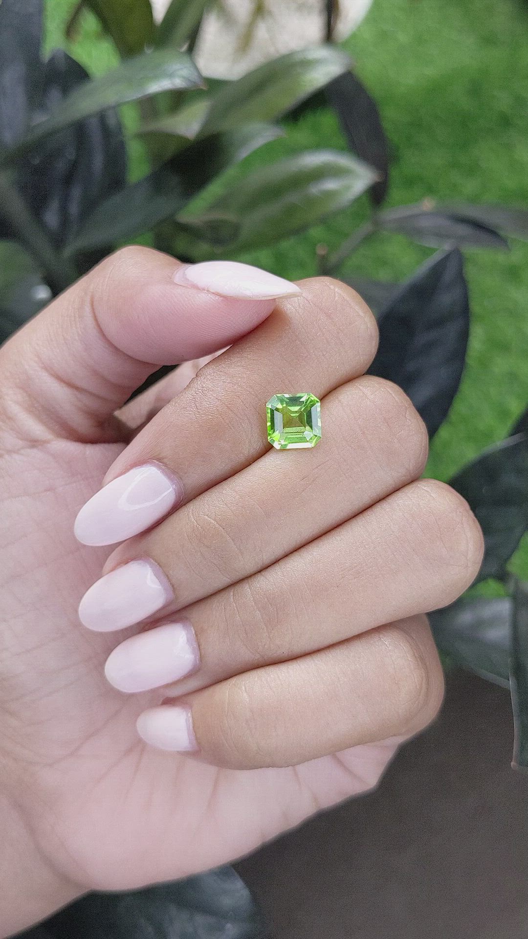 1.86 Ct. Peridot from Tanzania Size Video