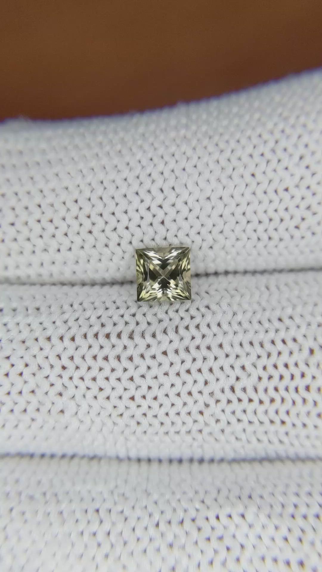0.66 Ct. Tourmaline from Ceylon (Sri Lanka) Size Video