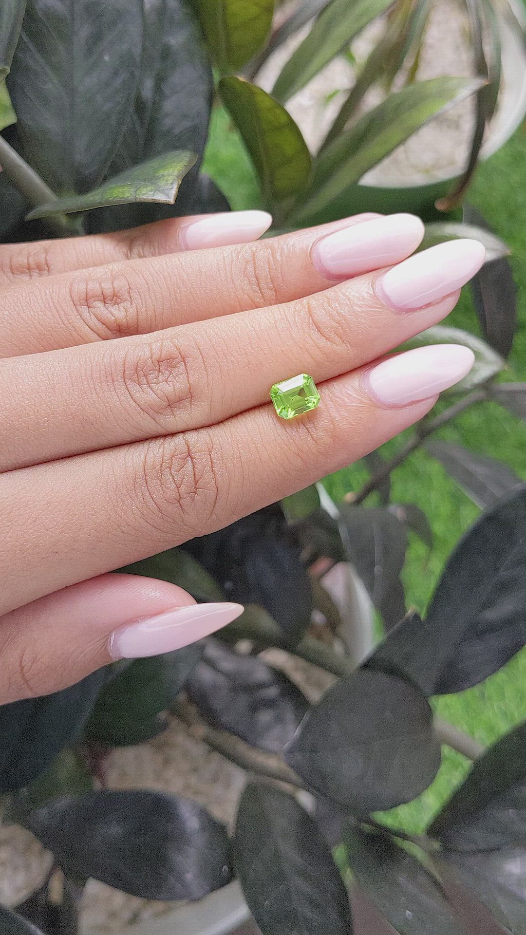 1.43 Ct. Peridot from Tanzania Size Video