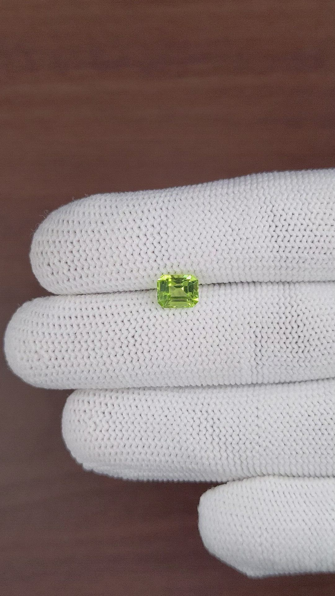 1.43 Ct. Peridot from Tanzania Size Video