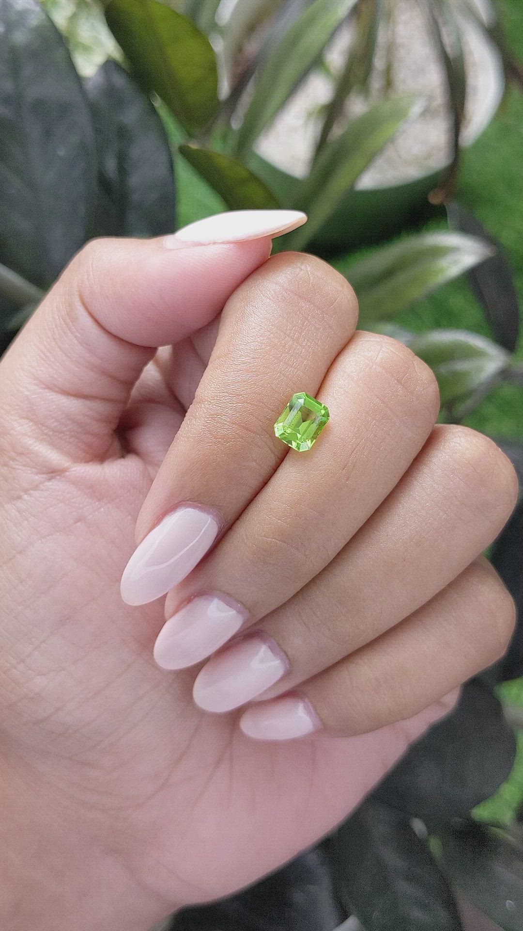 1.43 Ct. Peridot from Tanzania Size Video