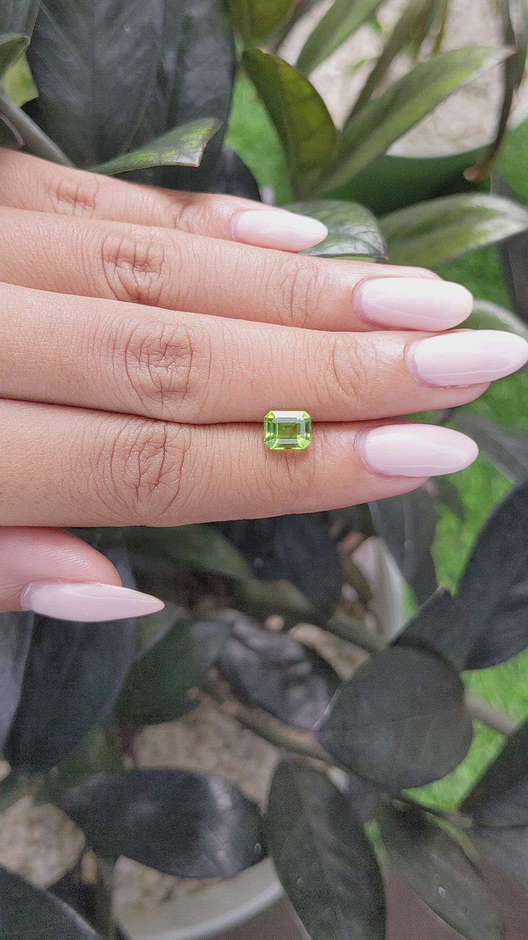 1.43 Ct. Peridot from Tanzania Size Video