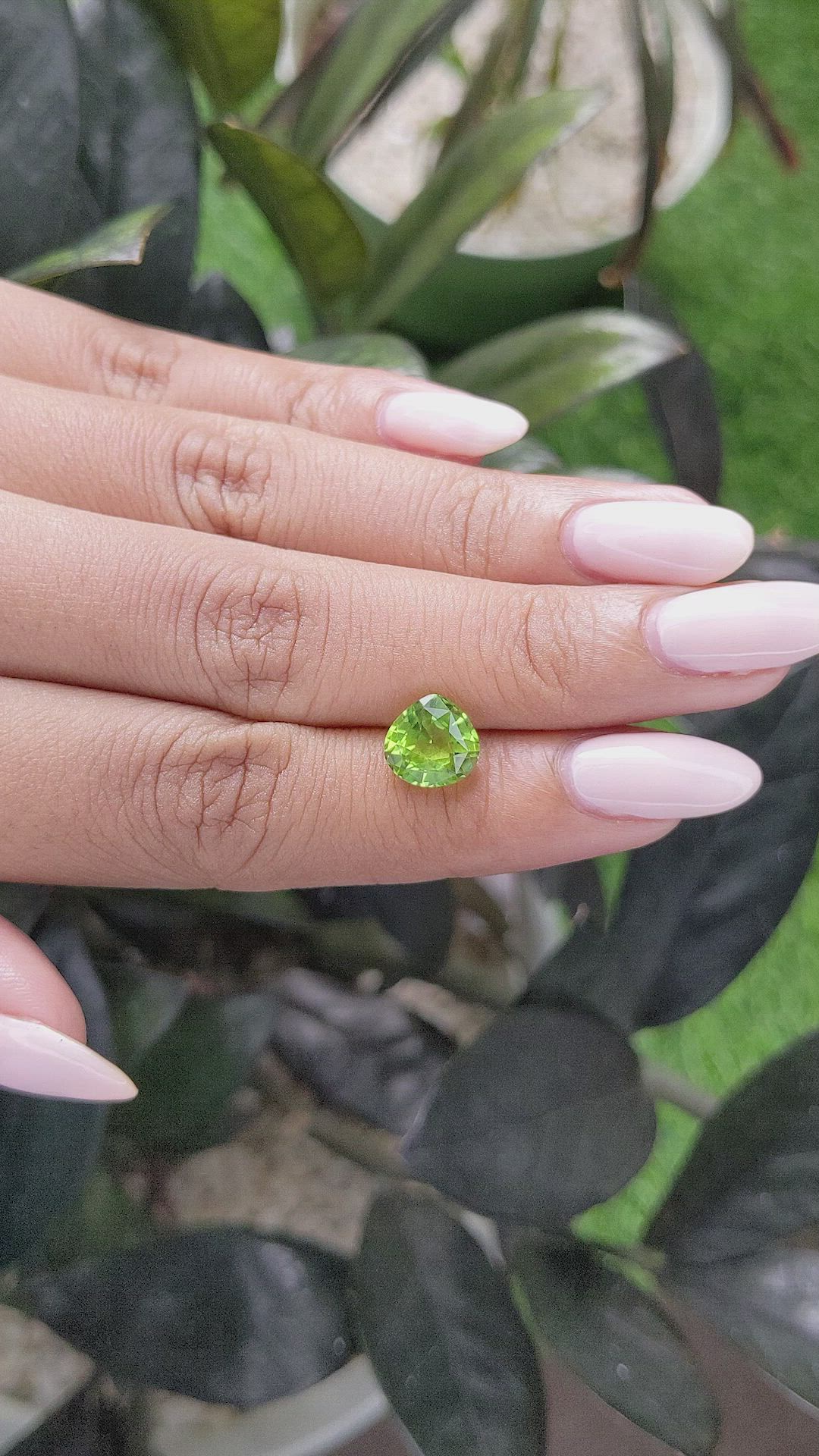 2.32 Ct. Peridot from Tanzania Size Video