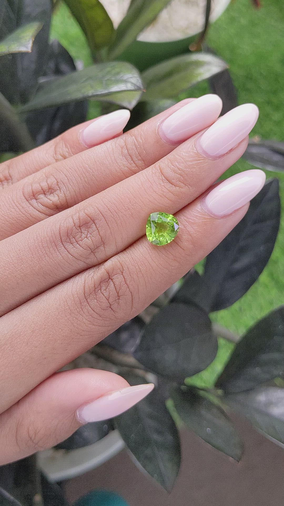 2.32 Ct. Peridot from Tanzania Size Video