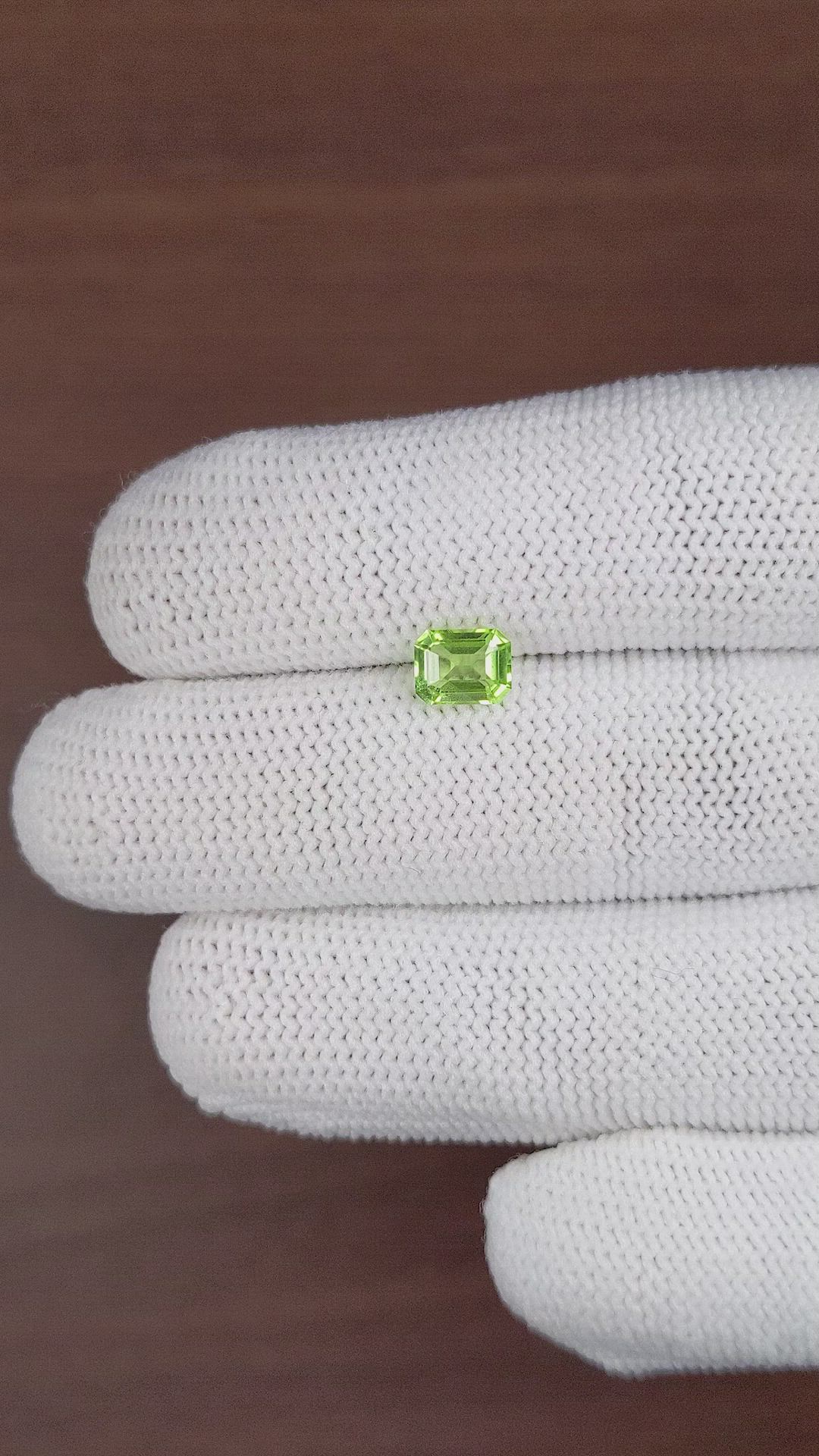 1.04 Ct. Peridot from Tanzania Size Video