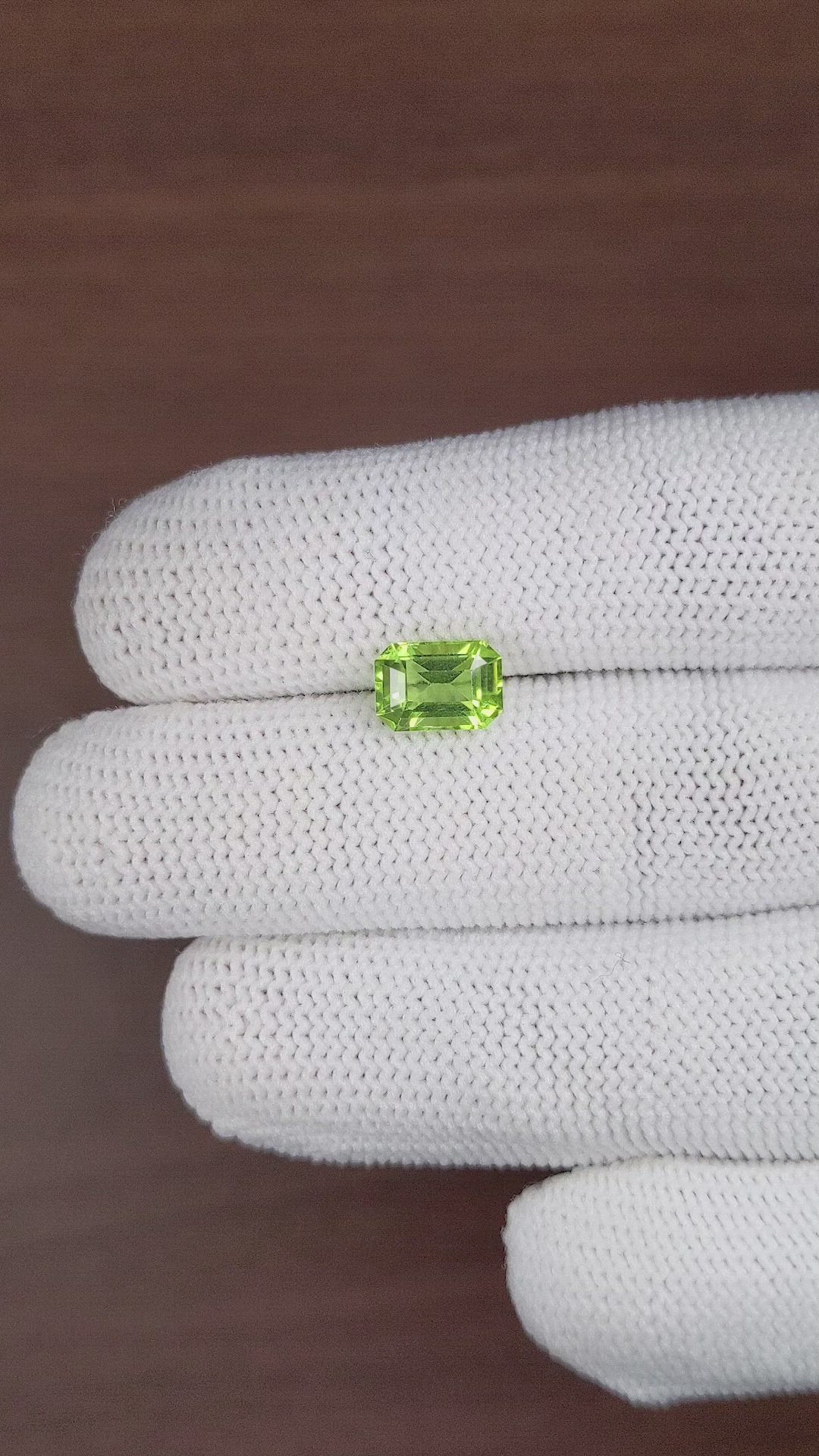 2.19 Ct. Peridot from Tanzania Size Video