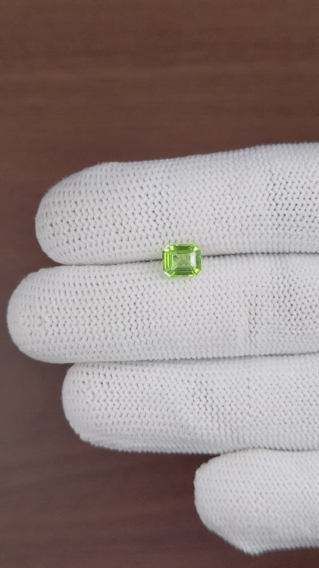 1.21 Ct. Peridot from Tanzania Size Video