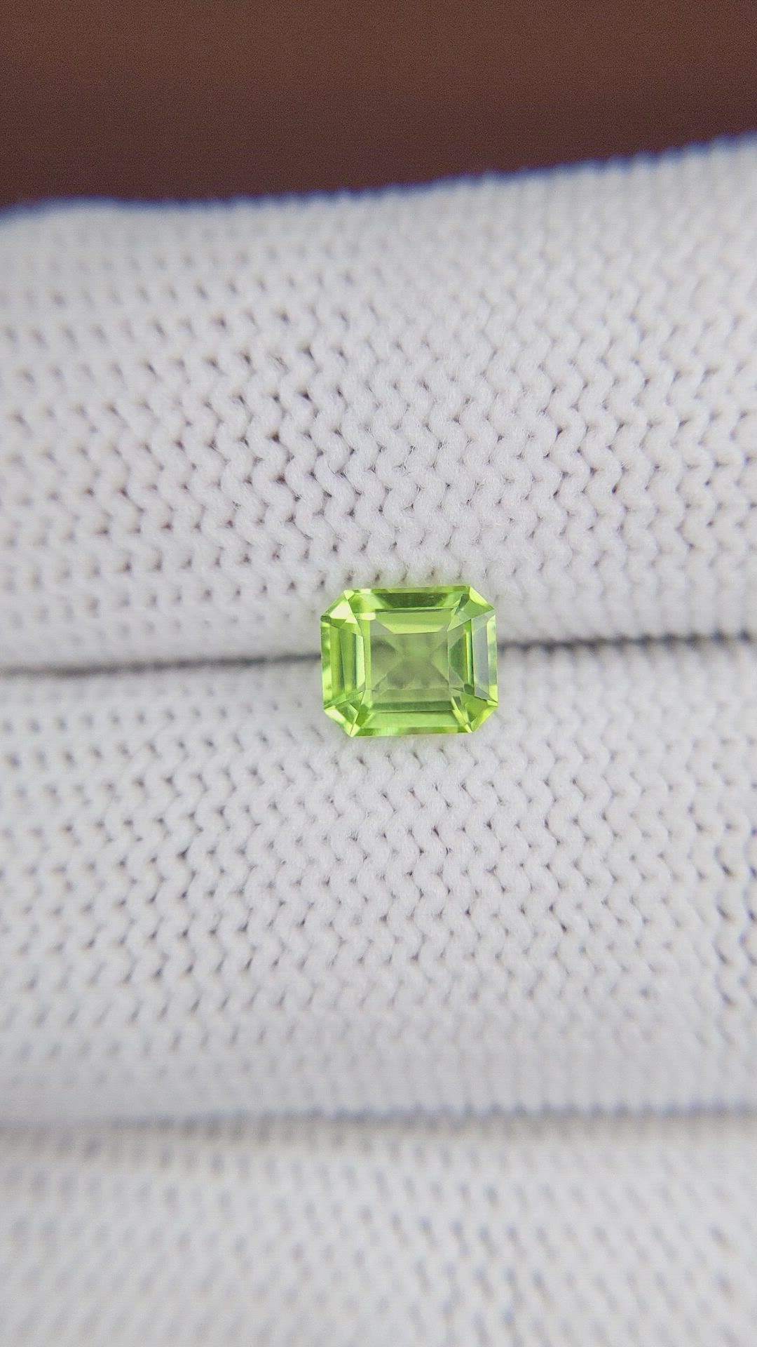 1.21 Ct. Peridot from Tanzania Size Video
