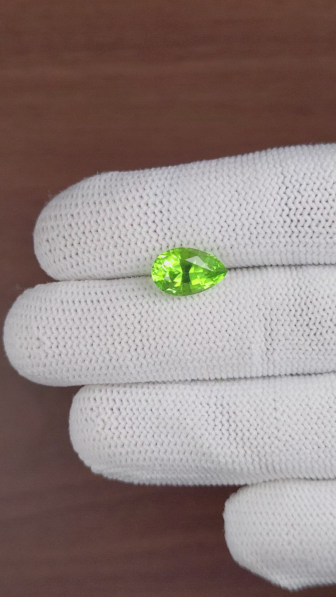 3.58 Ct. Peridot from Tanzania Size Video