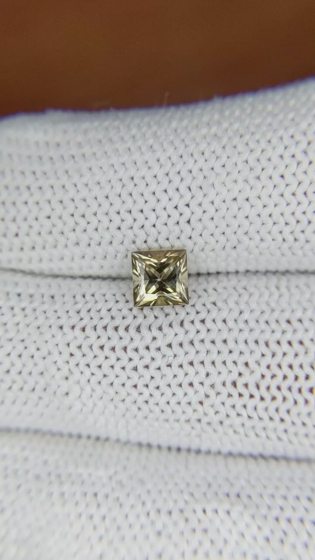 0.69 Ct. Tourmaline from Ceylon (Sri Lanka) Size Video